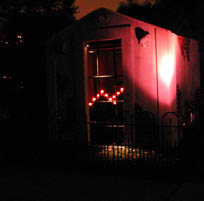 mausoleum night